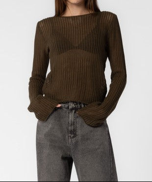 Cafe Knit Top