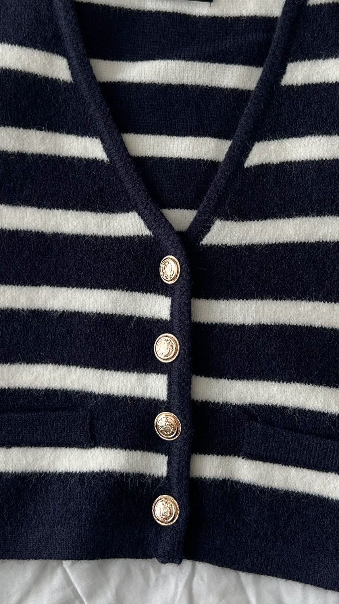 Nautical sweater vest