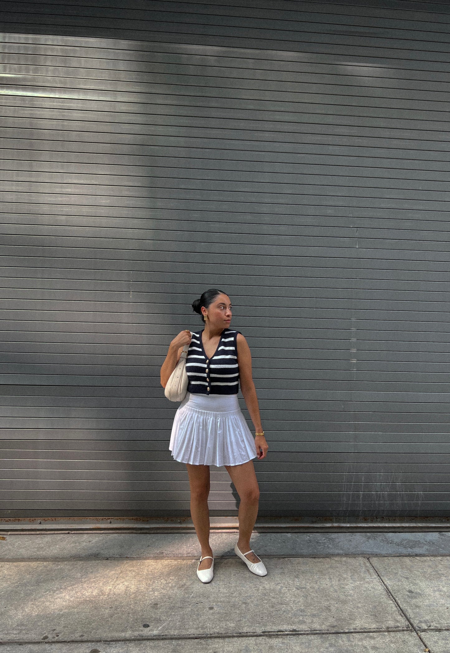 Nautical sweater vest